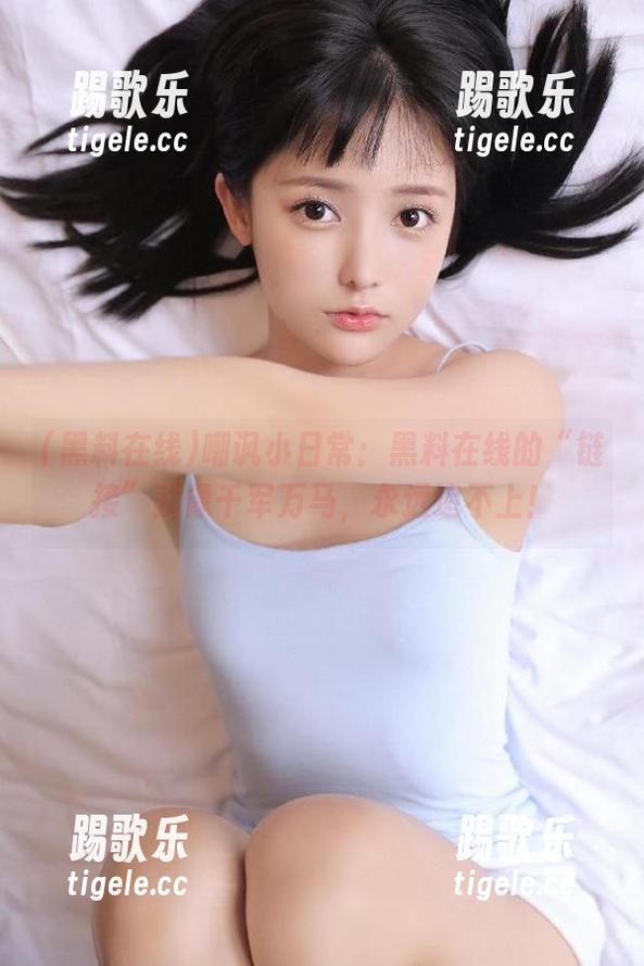 嘲讽小日常：黑料在线的“链接”就像千军万马，永远追不上！